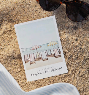 Postkarte BARFUSS