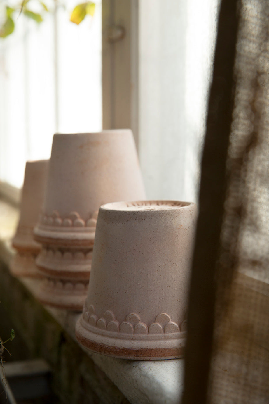 Blumentopf mit Unterteller Københavner | Rosa Ø: 21 cm