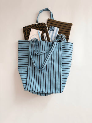Baumwolltasche / Shopper ELISABETH | Himmelblau
