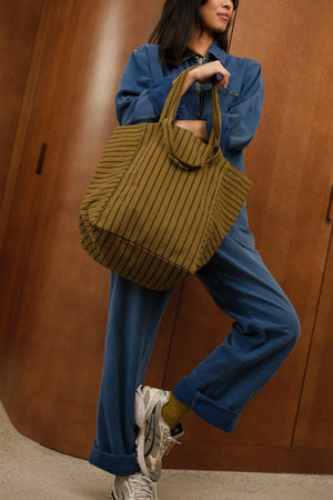 Baumwolltasche / Shopper ELISABETH | Olive