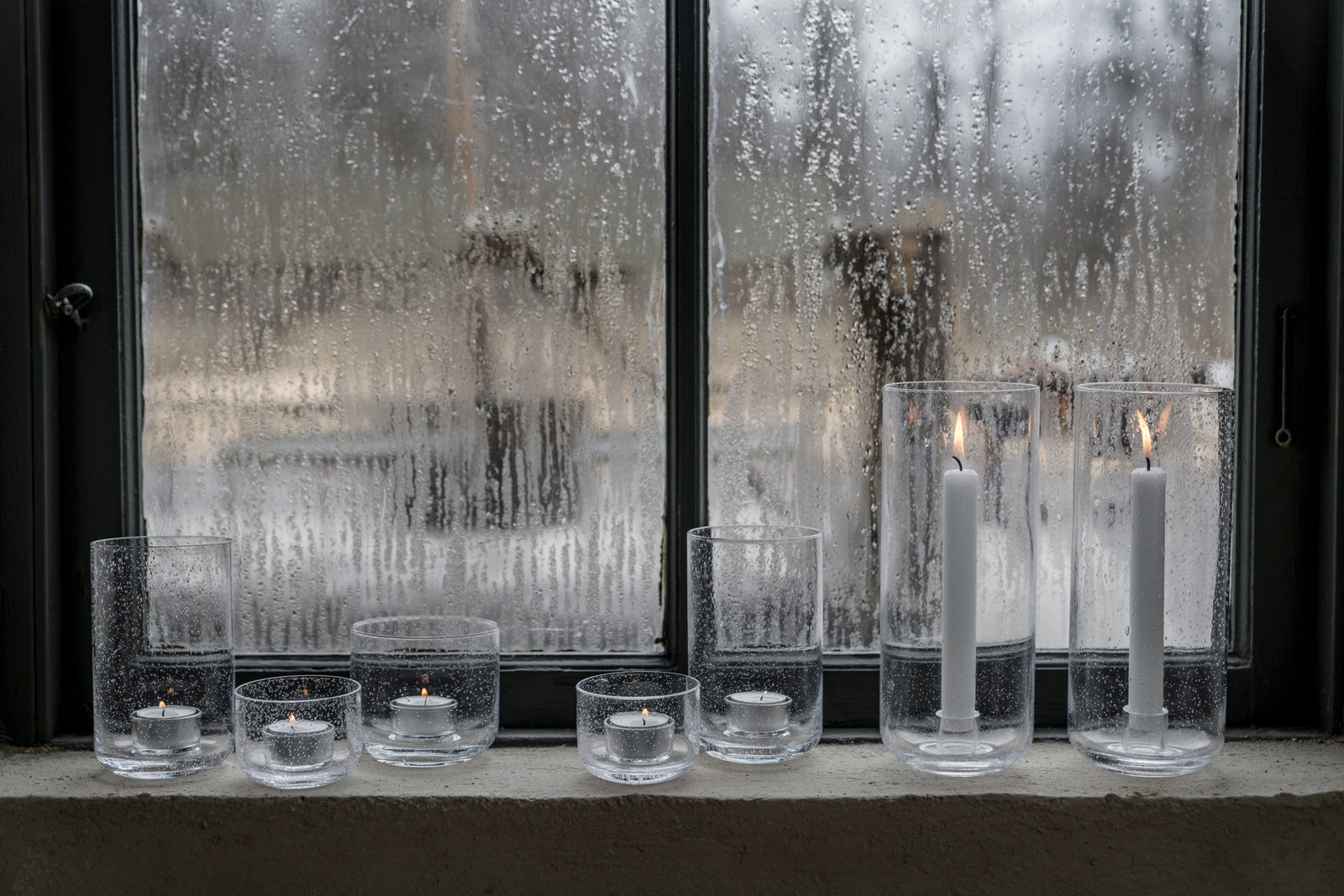 Kerzenhalter GLASS | Hoch 15 cm