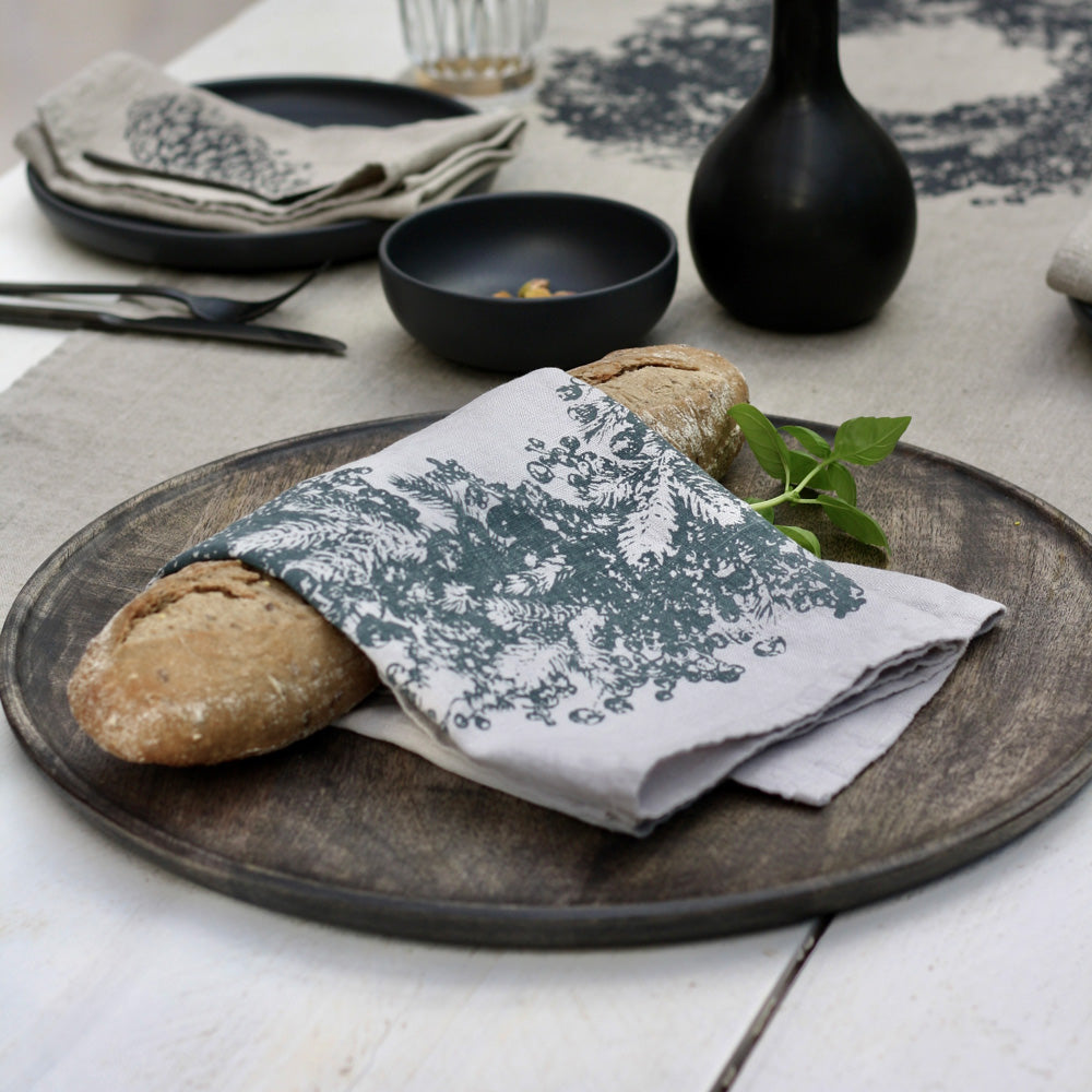 Geschirrtuch KRANZ | Grau