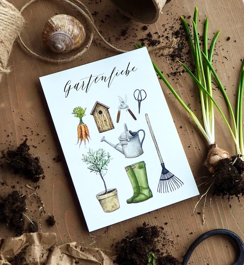 Postkarte GARTENLIEBE