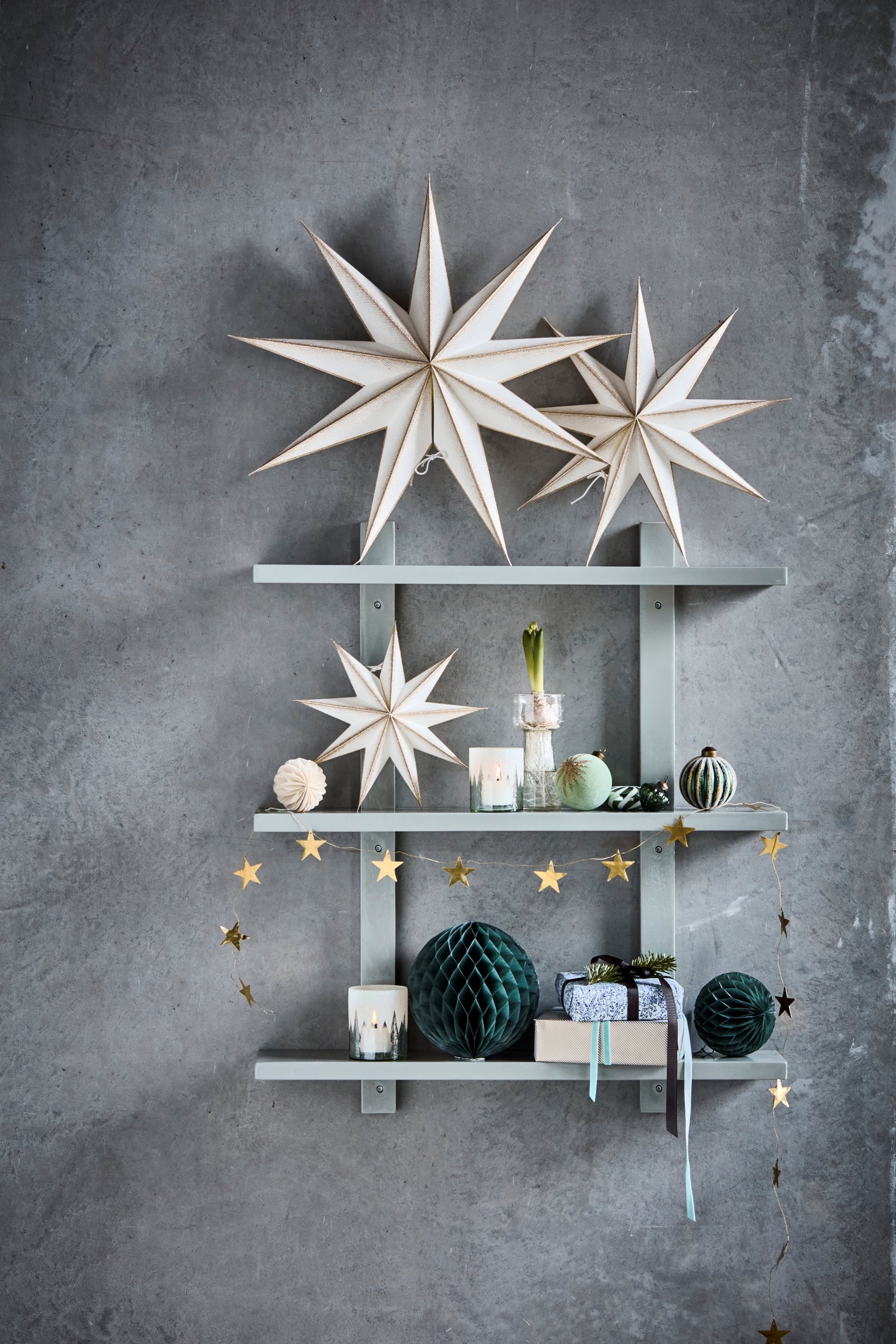 Papierstern CHAMPAGNE | 45 cm