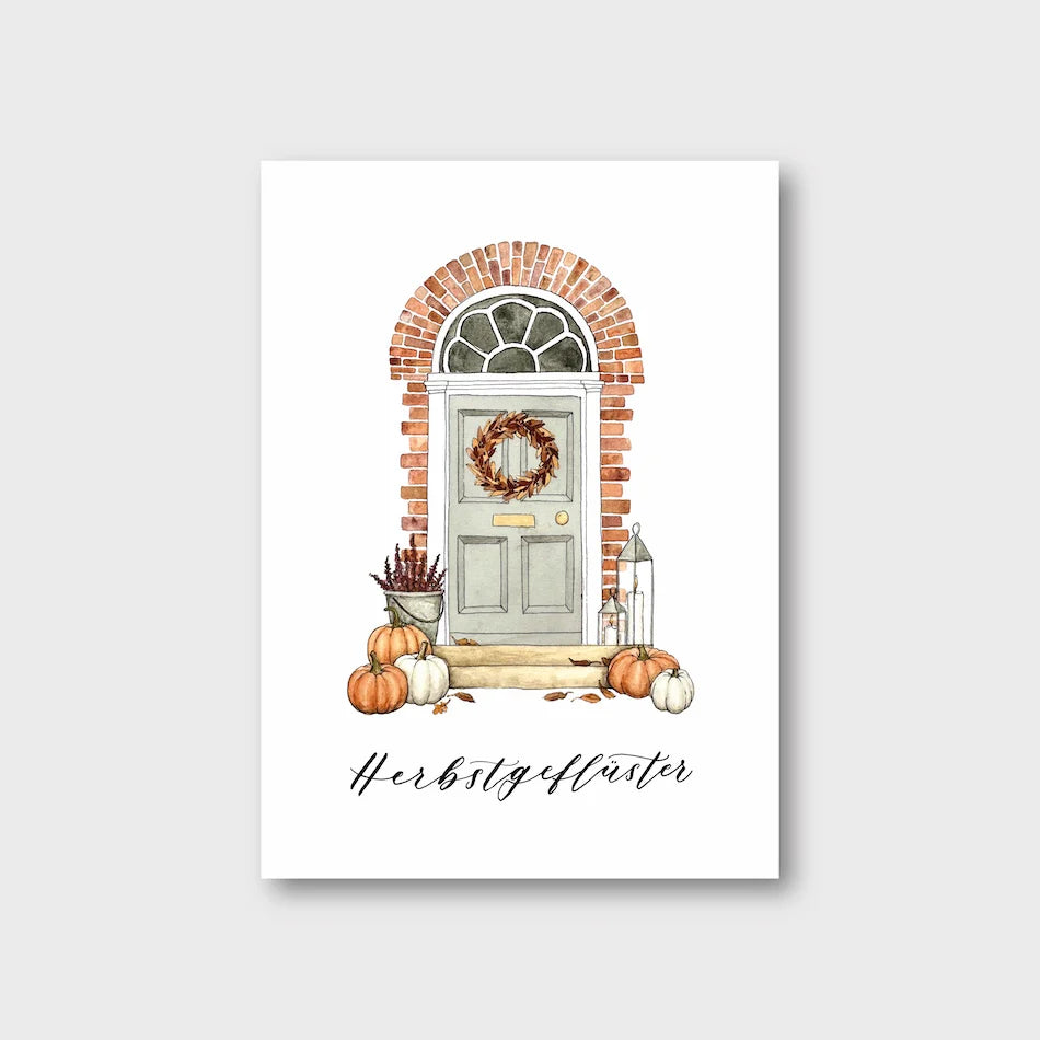 Postkarte HERBSTGEFLÜSTER