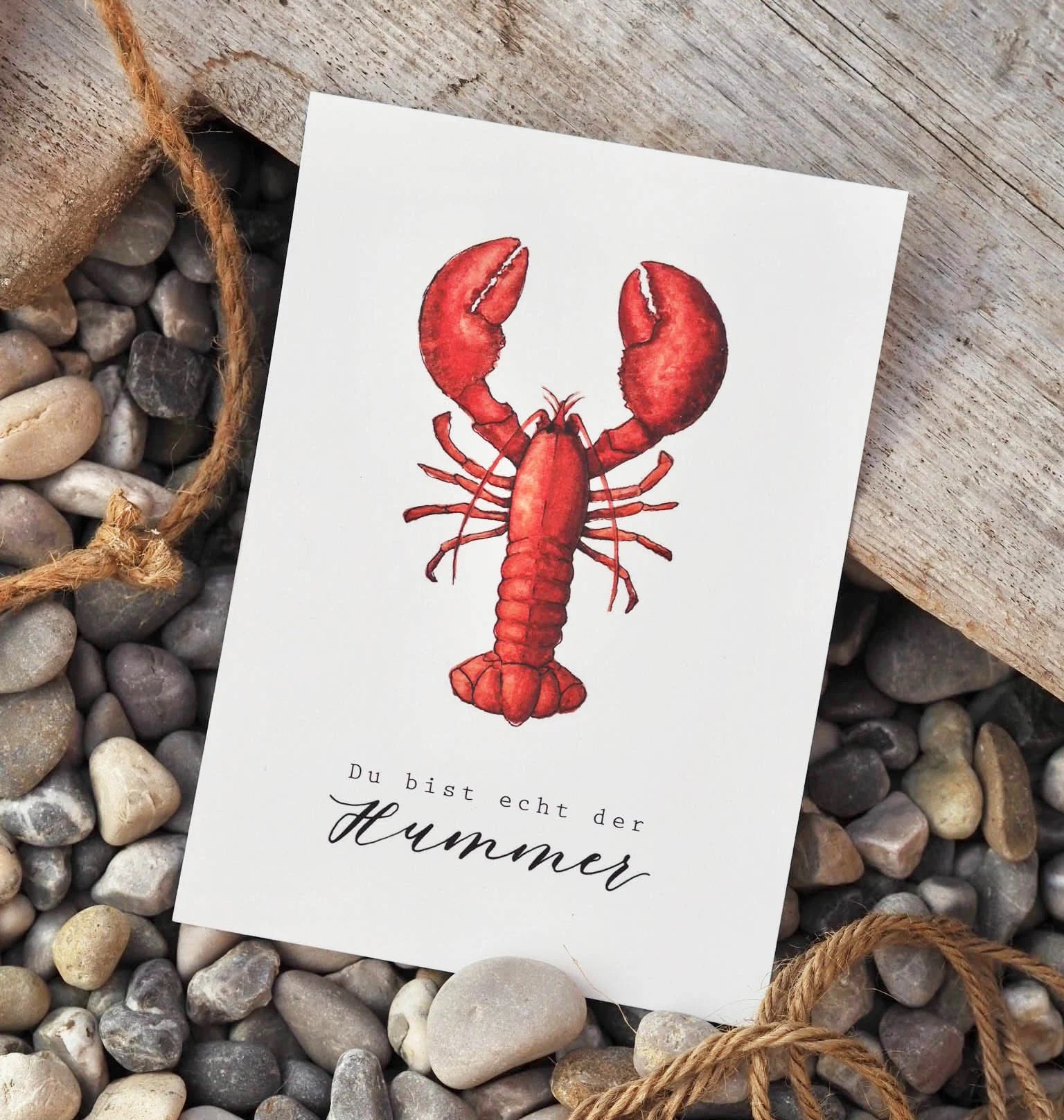 Postkarte HUMMER