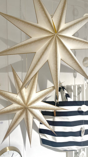 Papierstern CHAMPAGNE | 45 cm