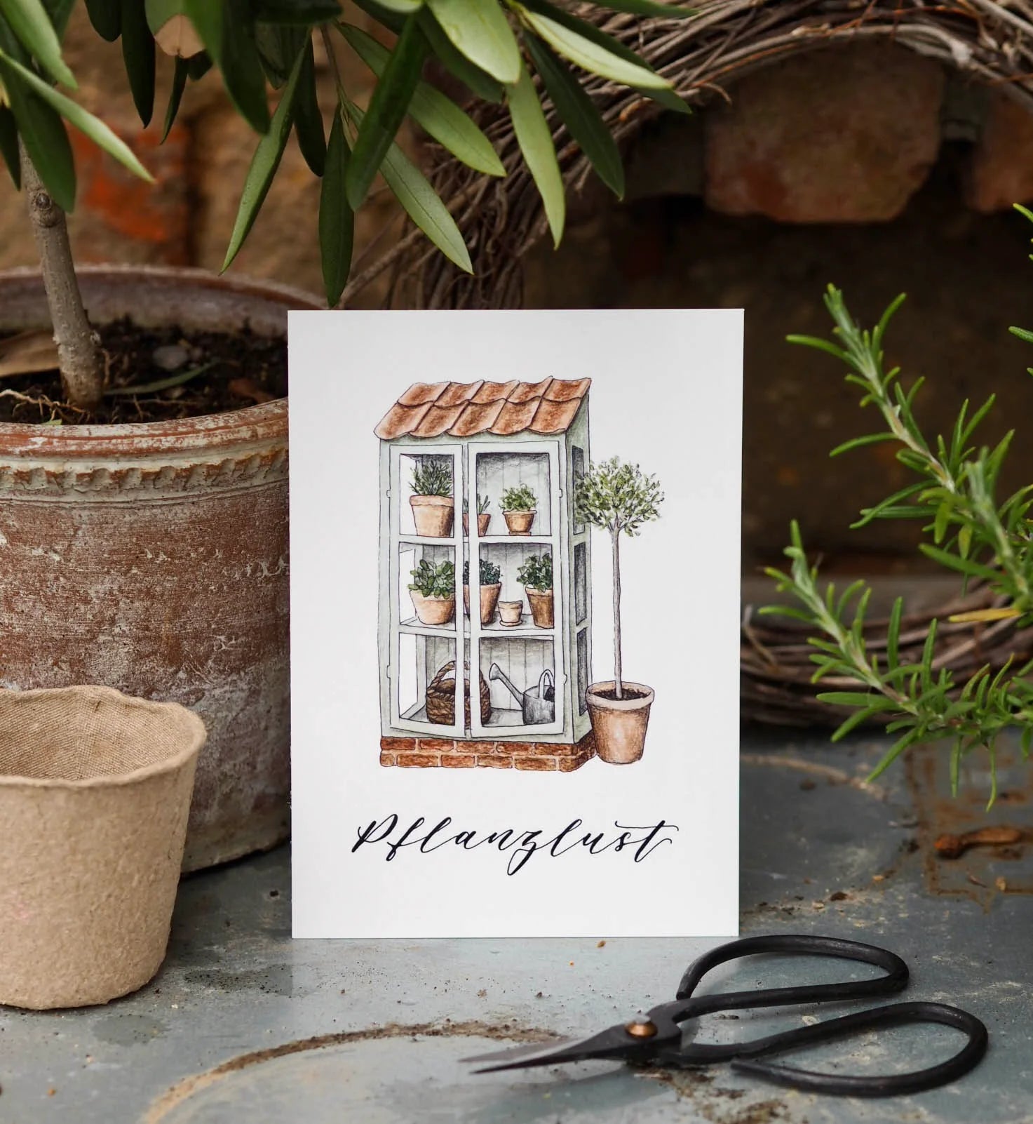 Postkarte PFLANZLUST