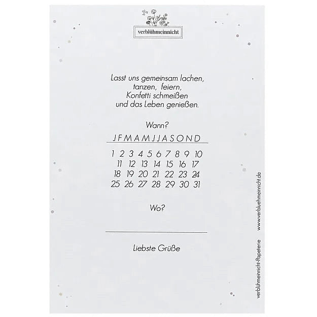 Postkarte | EINLADUNG