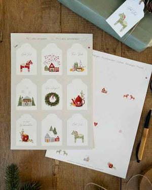 Geschenkanhänger | Weihnachtszauber 9 Stk.