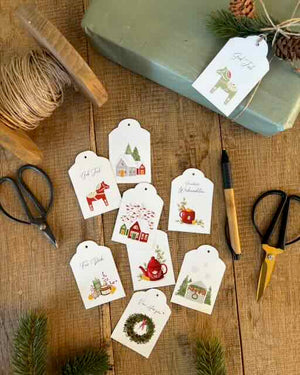 Geschenkanhänger | Weihnachtszauber 9 Stk.