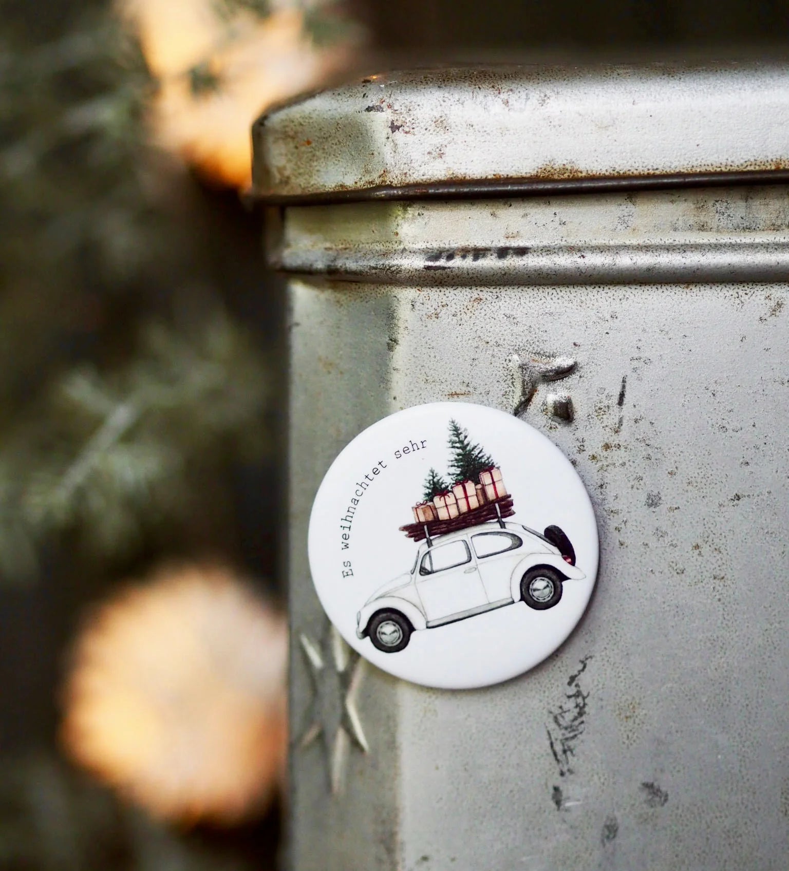Magnet WEIHNACHTSAUTO