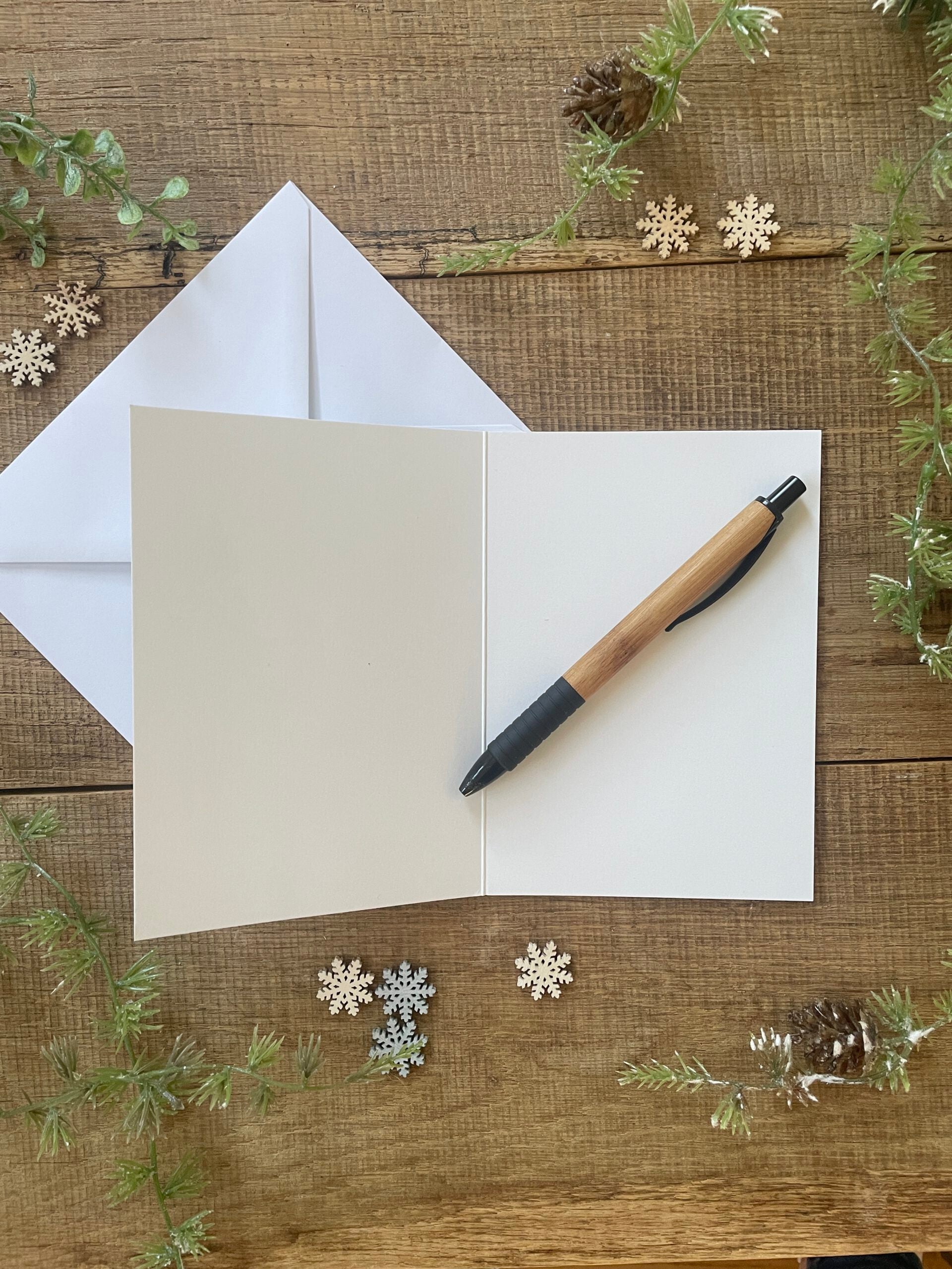 Klappkarte mit Umschlag | Zauberhafte Winterglück A6