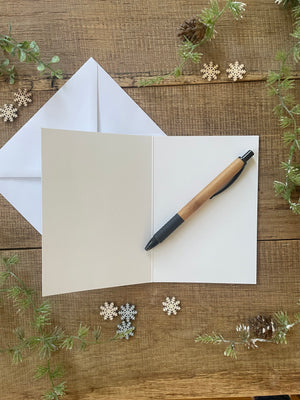 Klappkarte mit Umschlag | Zauberhafte Winterglück A6