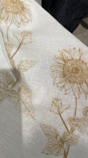Geschirrtuch SUNFLOWER | Weiss