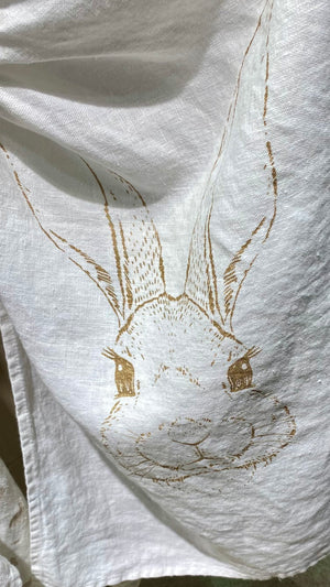 Geschirrtuch BUNNY | Weiss