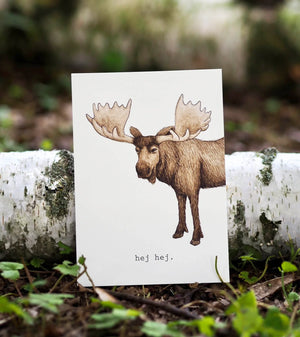 Postkarte HEJ