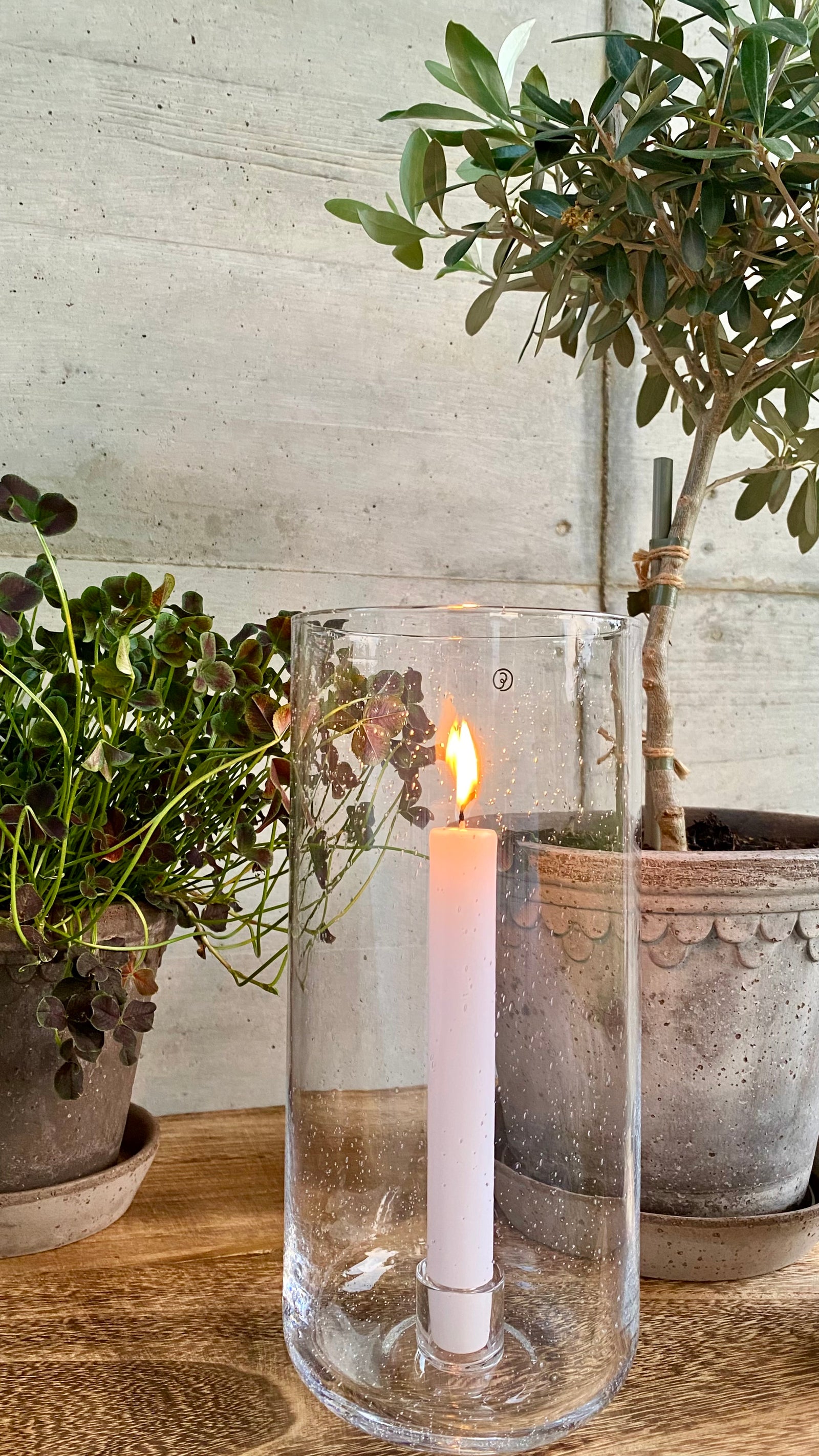Kerzenhalter GLASS | 25 cm