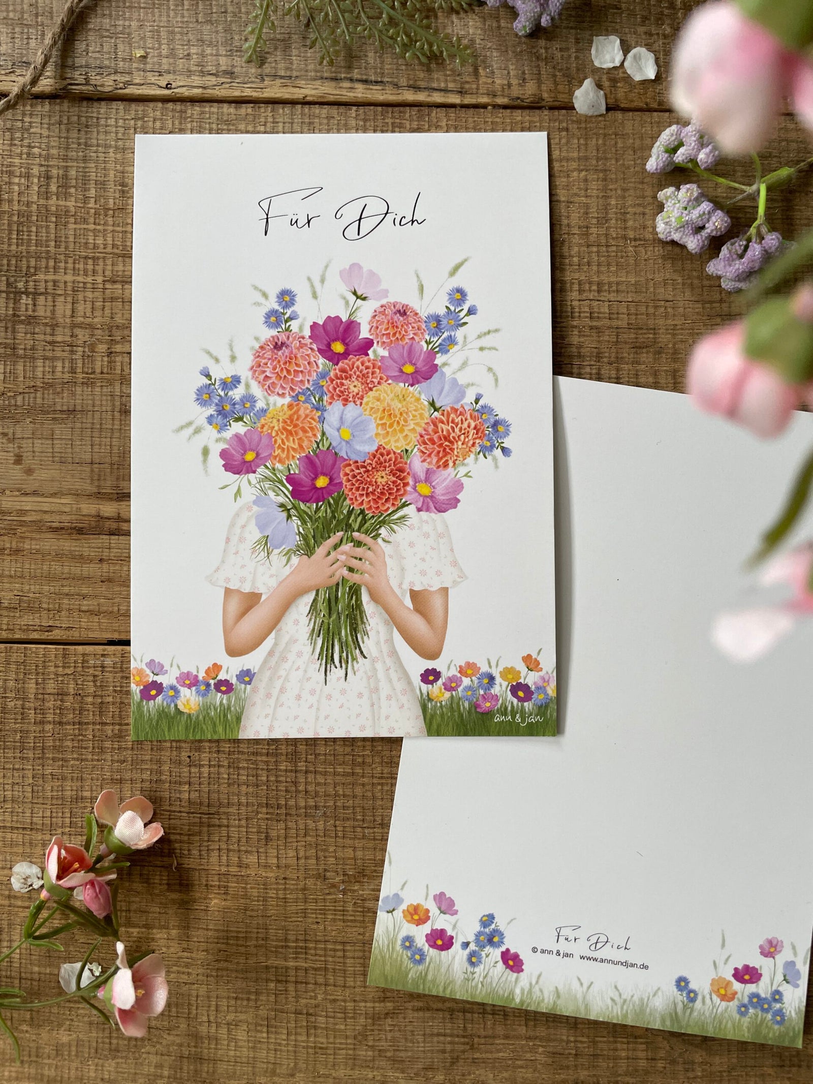 Grosse Postkarte | Für Dich