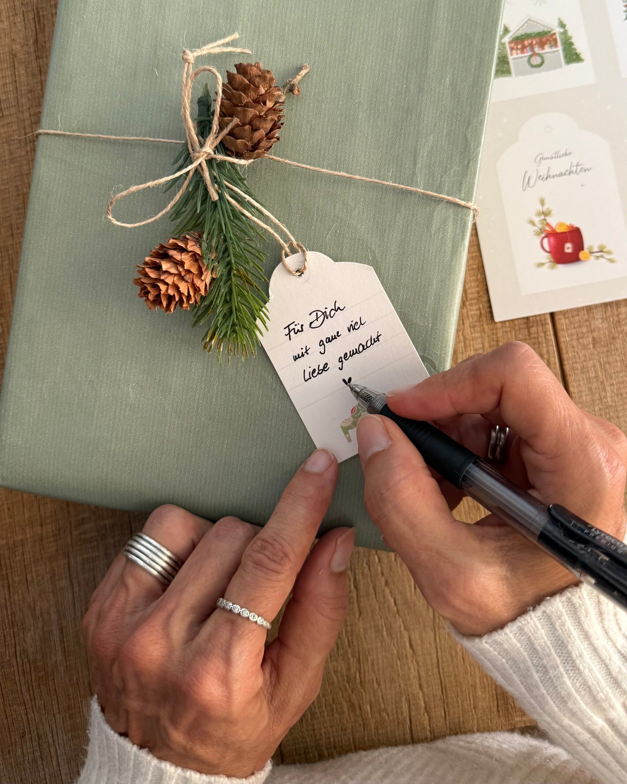 Geschenkanhänger | Weihnachtszauber 9 Stk.