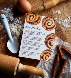 Postkarte KANELBULLAR