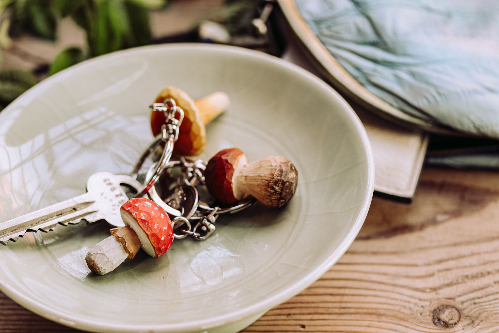 Schlüsselanhänger STEINPILZ