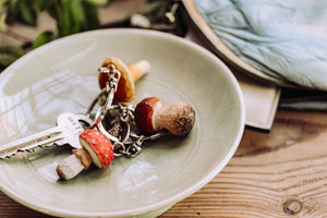 Schlüsselanhänger STEINPILZ