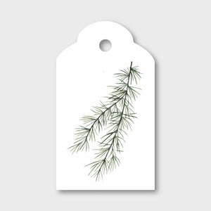 Geschenkanhänger LÄRCHENZWEIG