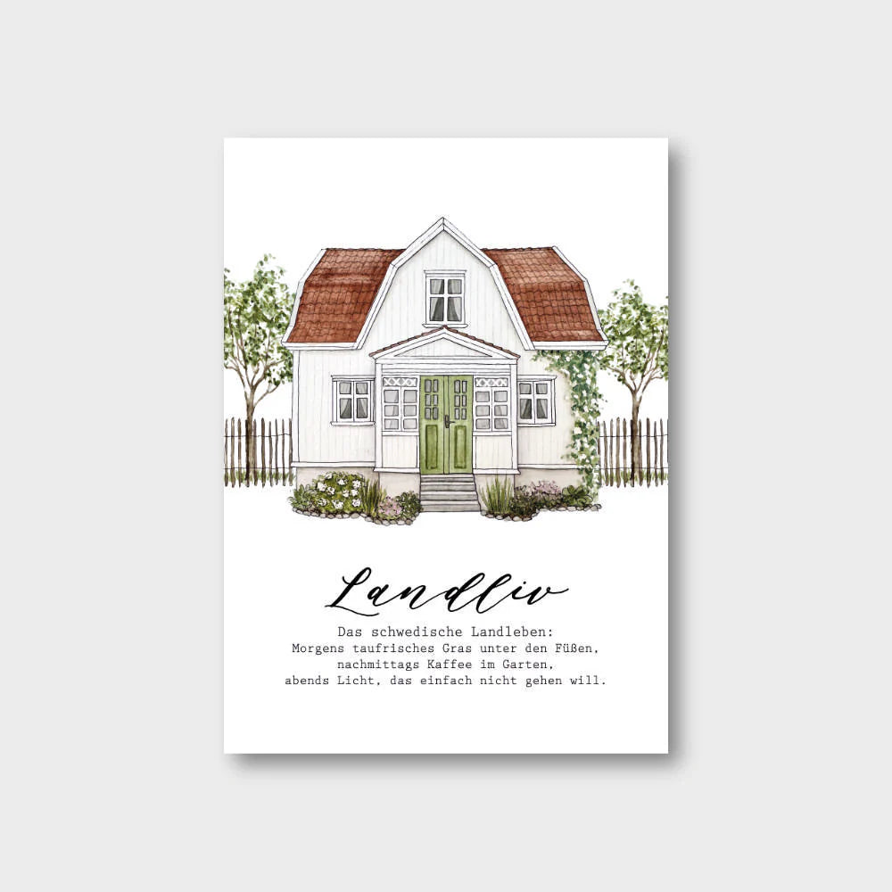 Postkarte LANDLIV