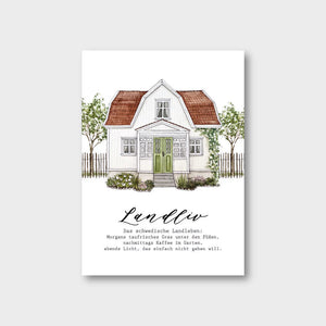 Postkarte LANDLIV