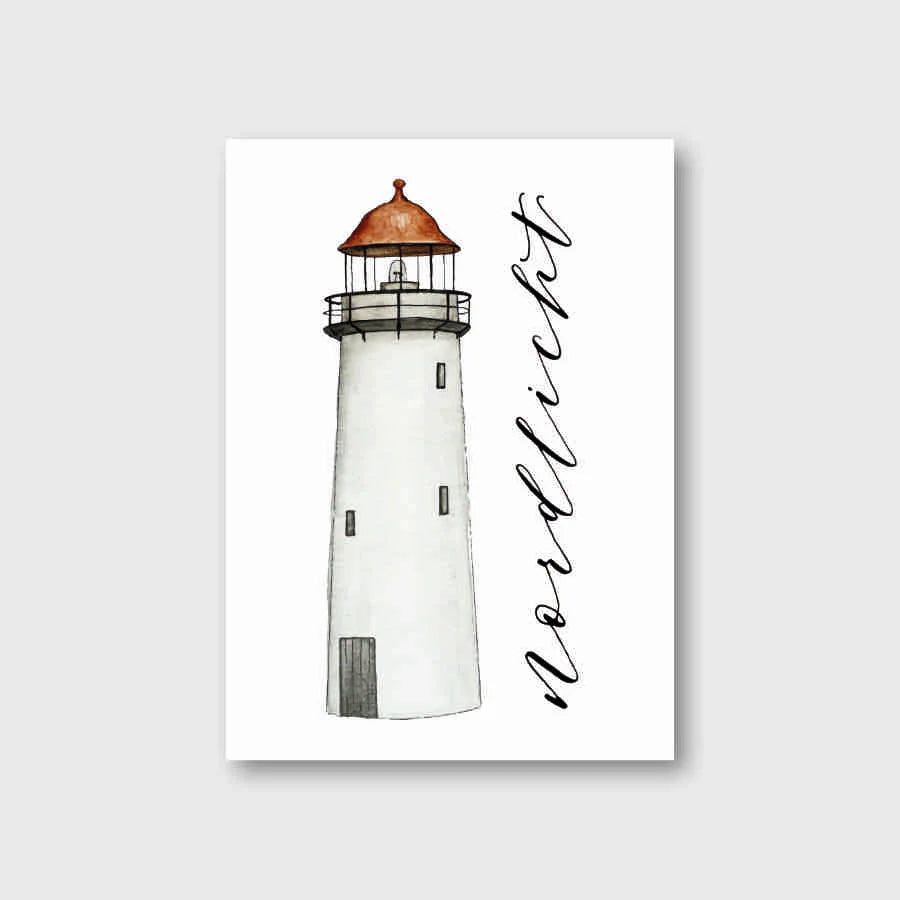Postkarte NORDLICHT