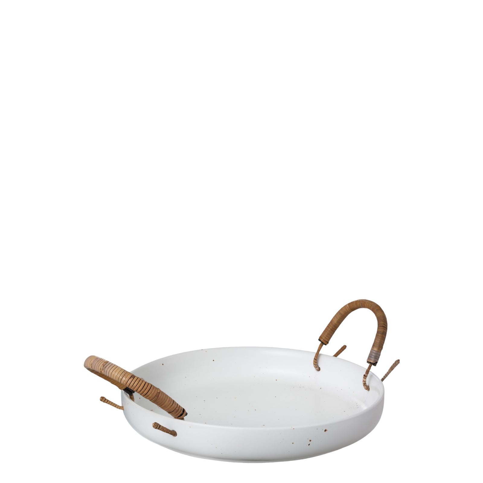 Keramik Tablett mit Henkel | Ø: 25 cm