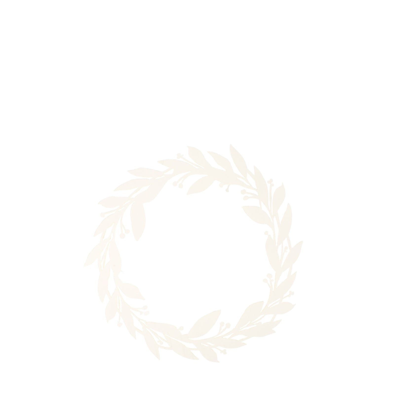 Scherenschnitt Kranz