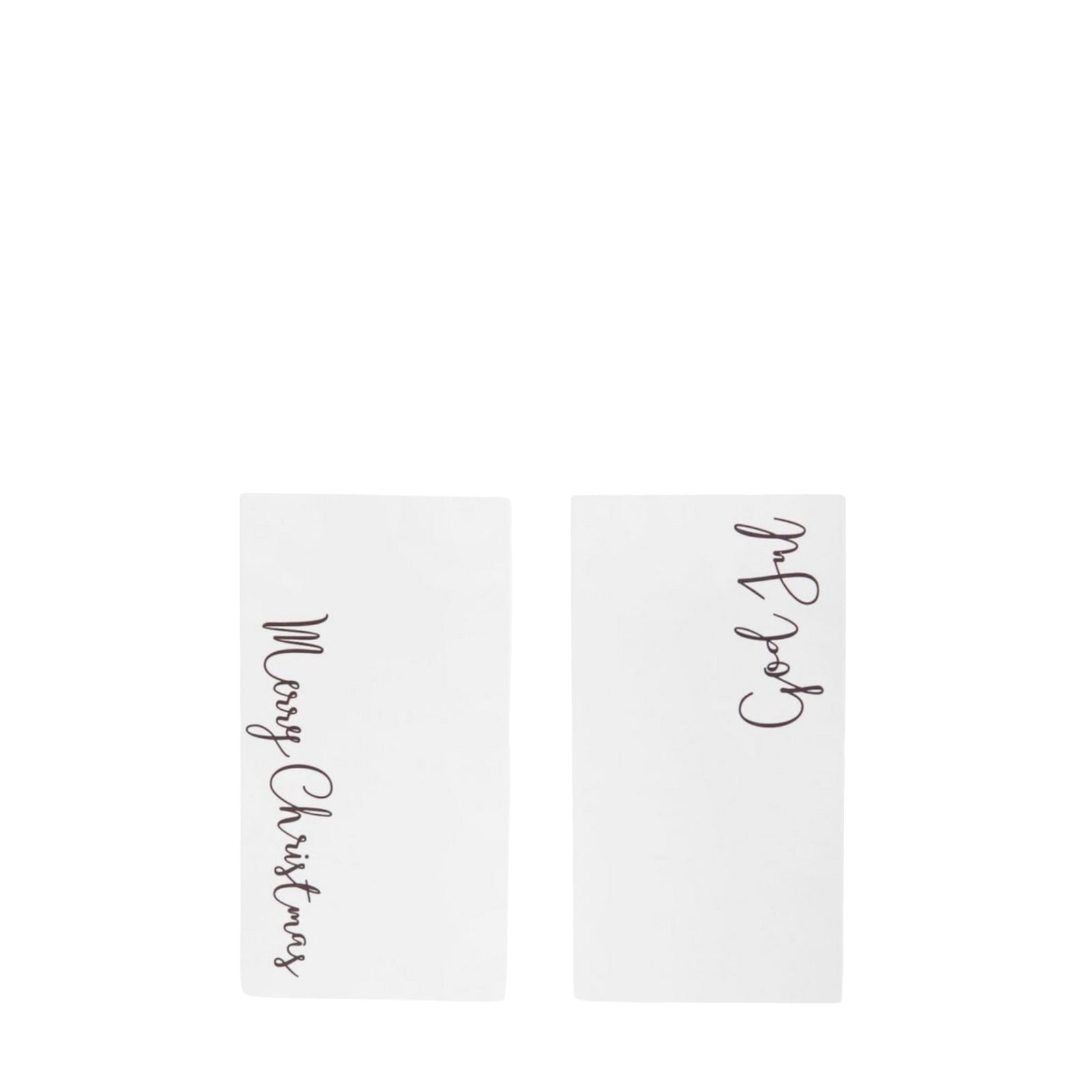 Streichholzschachtel GOD JUL/MERRY CHRISTMAS XL