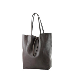 Ledershopper DARK BROWN