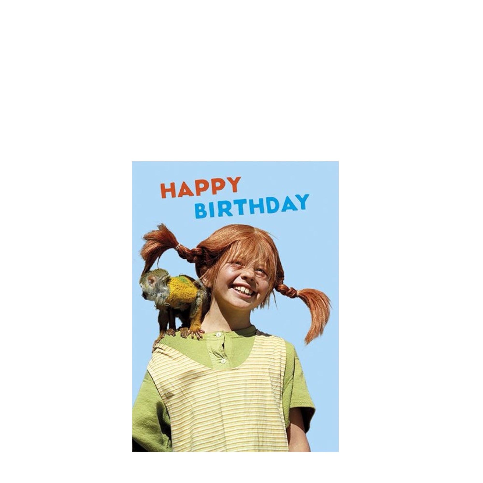 Postkarte PIPPI HAPPY BIRTHDAY