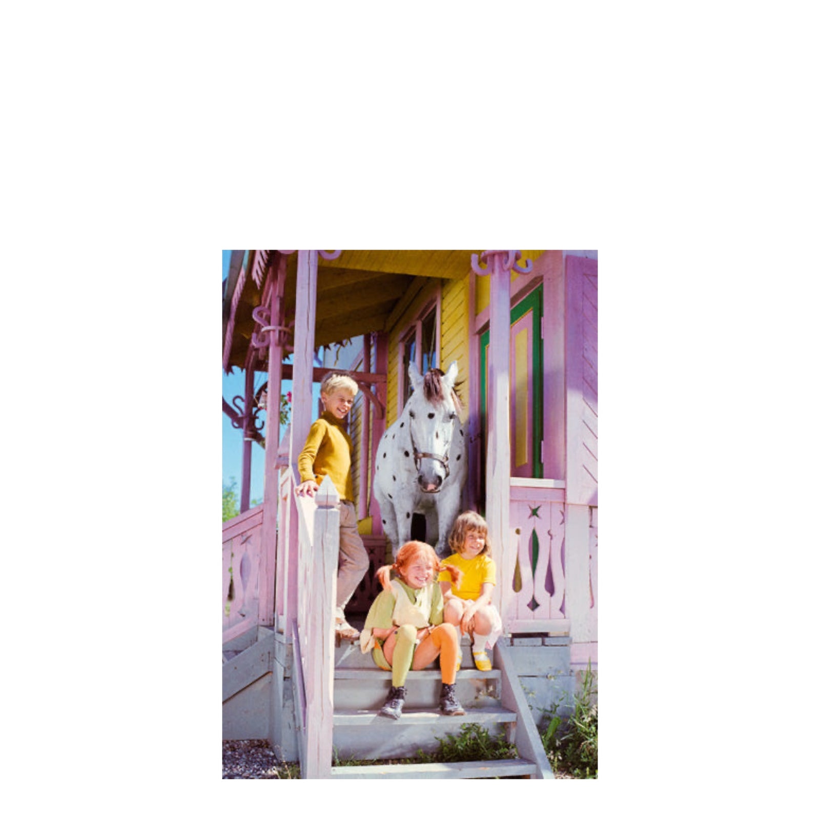 Postkarte | PIPPI MIT FREUNDEN