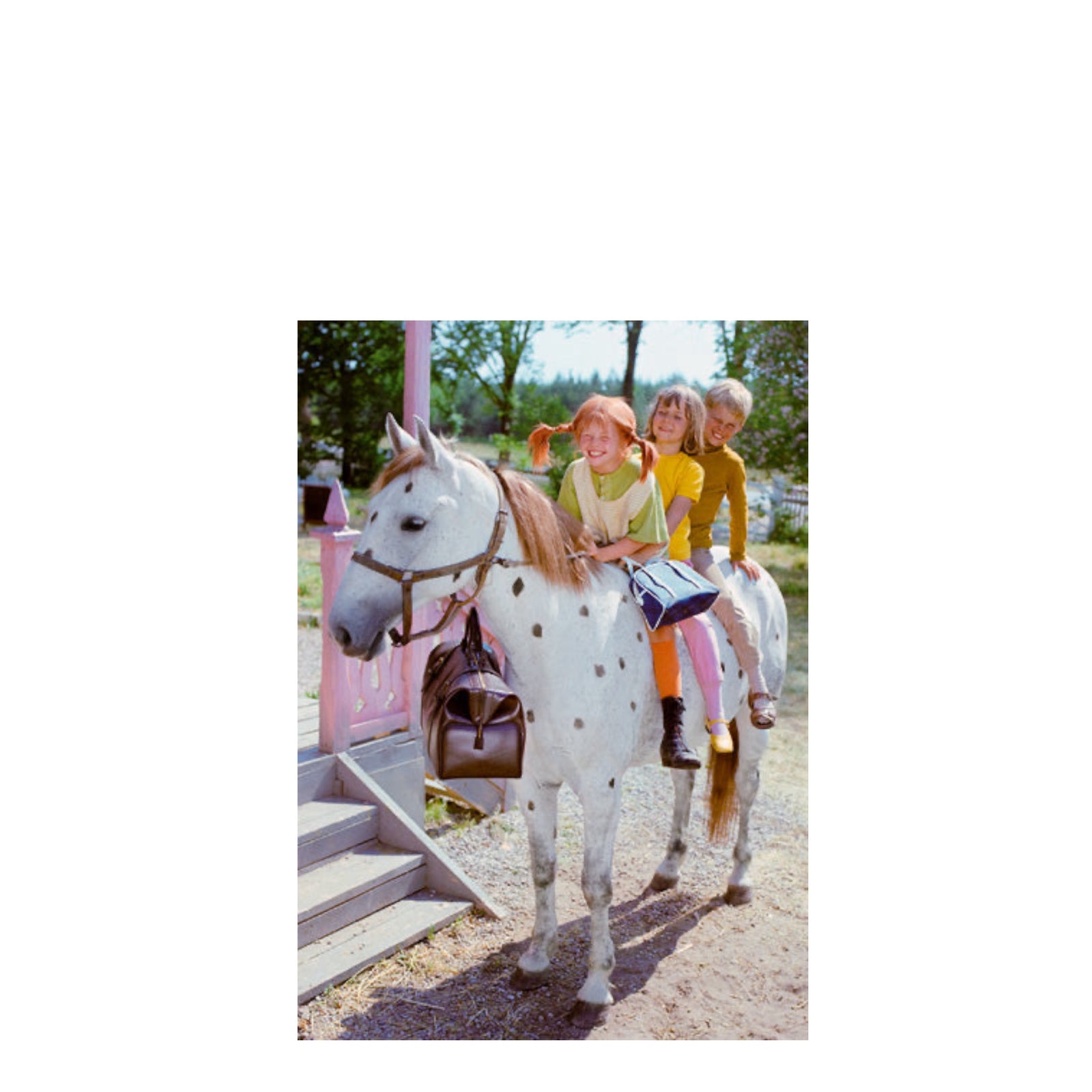 Postkarte | PIPPI UND FREUNDE AUF KLEINER ONKEL