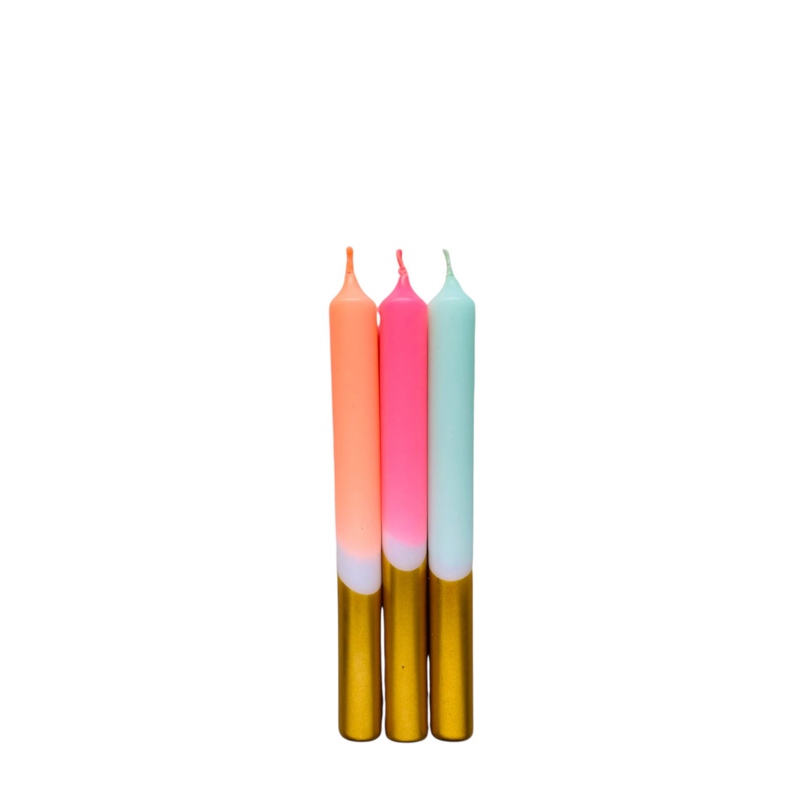 Kerzen Dip Dye X-MAS FIREWORKS | 3-er Set