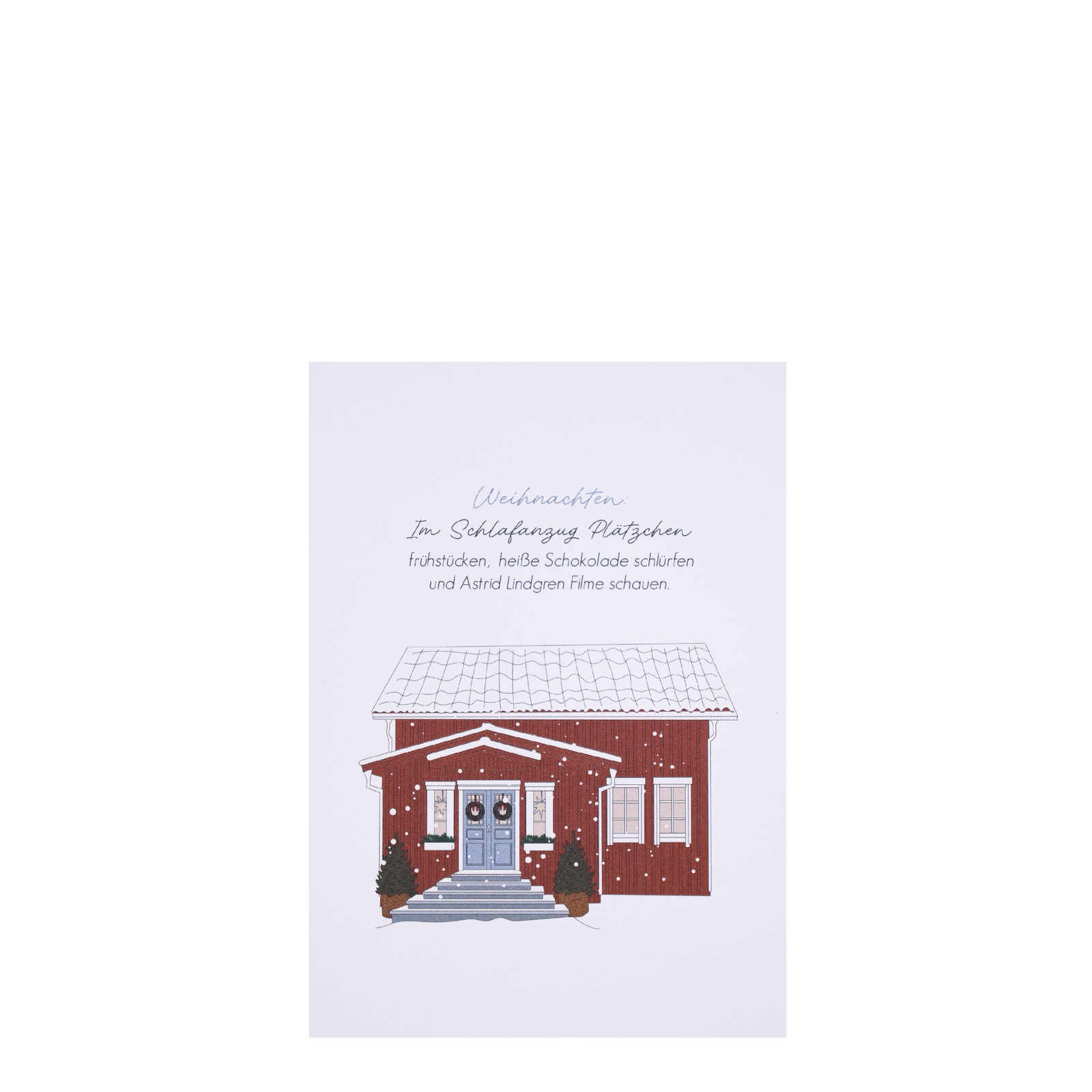 Postkarte | IM SCHLAFANZUG....