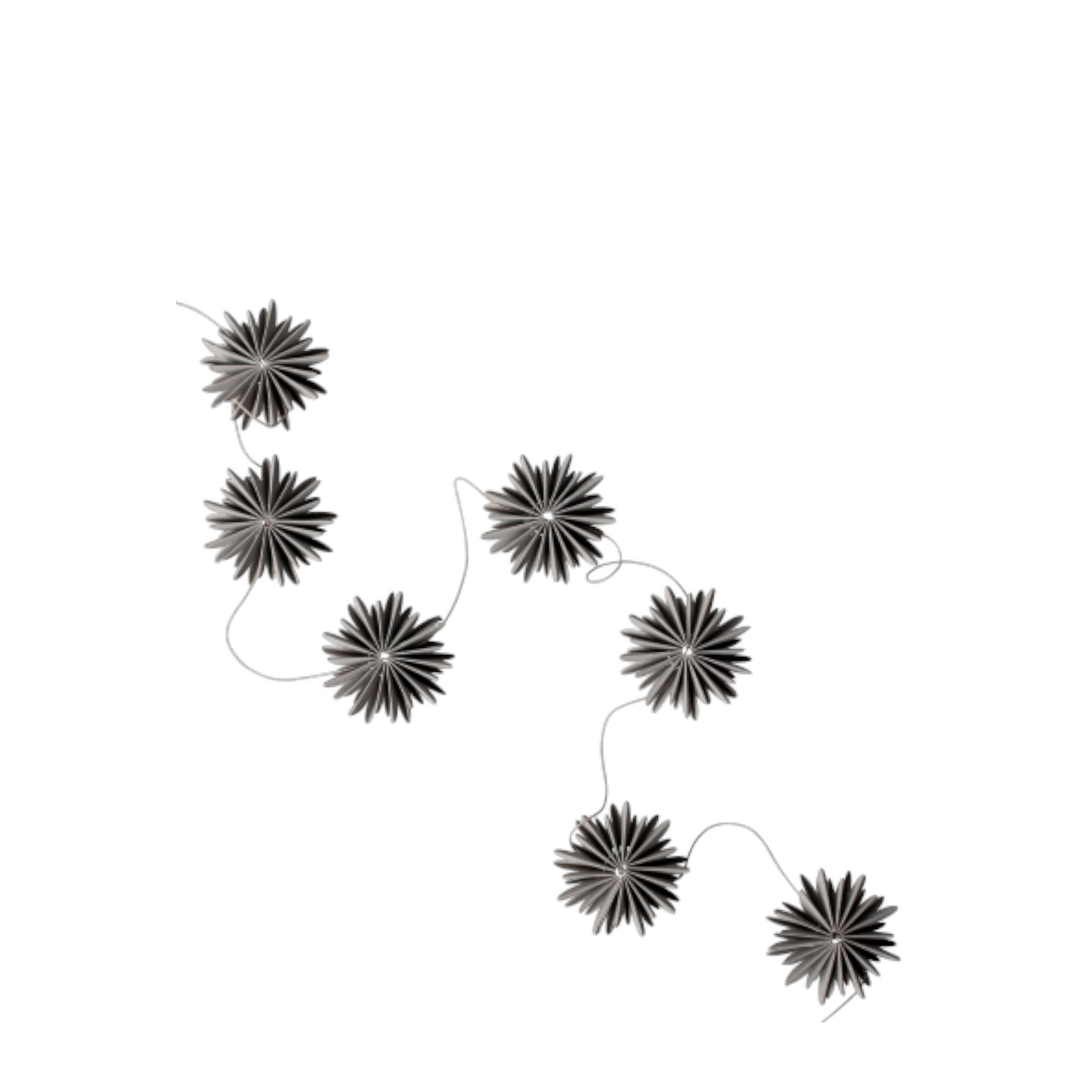 Girlande FLAKE | TAUPE