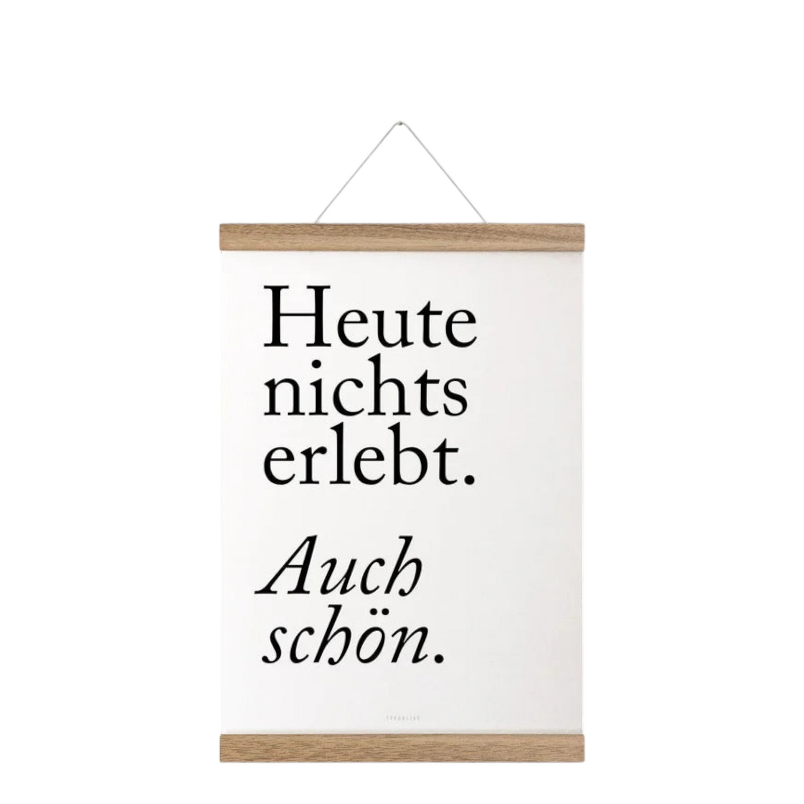 Magnetische Posterleiste | A3 Eiche