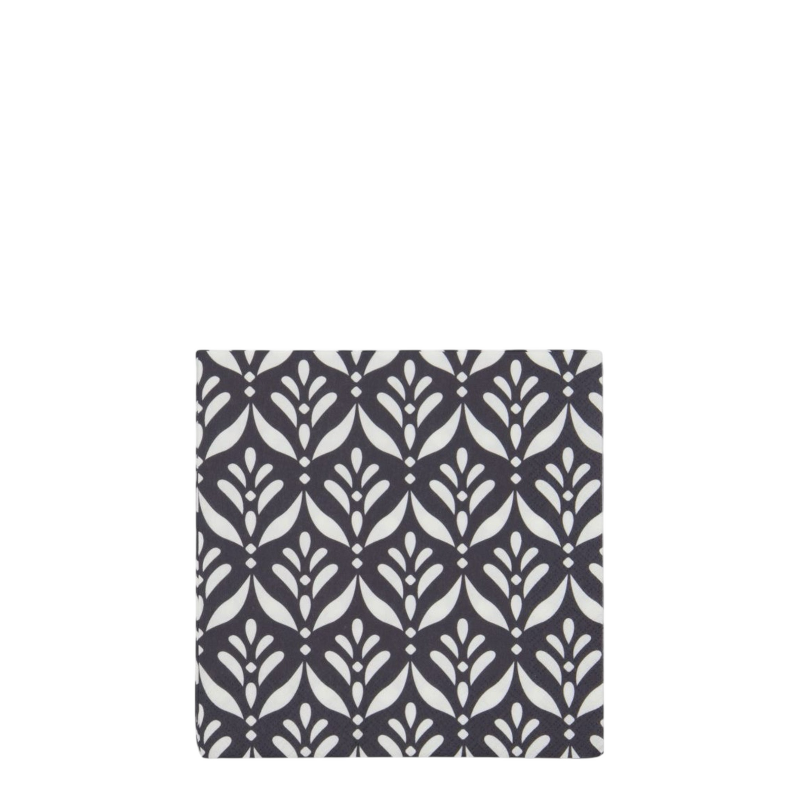 Papierservietten MENTO | Schwarz - Weiss