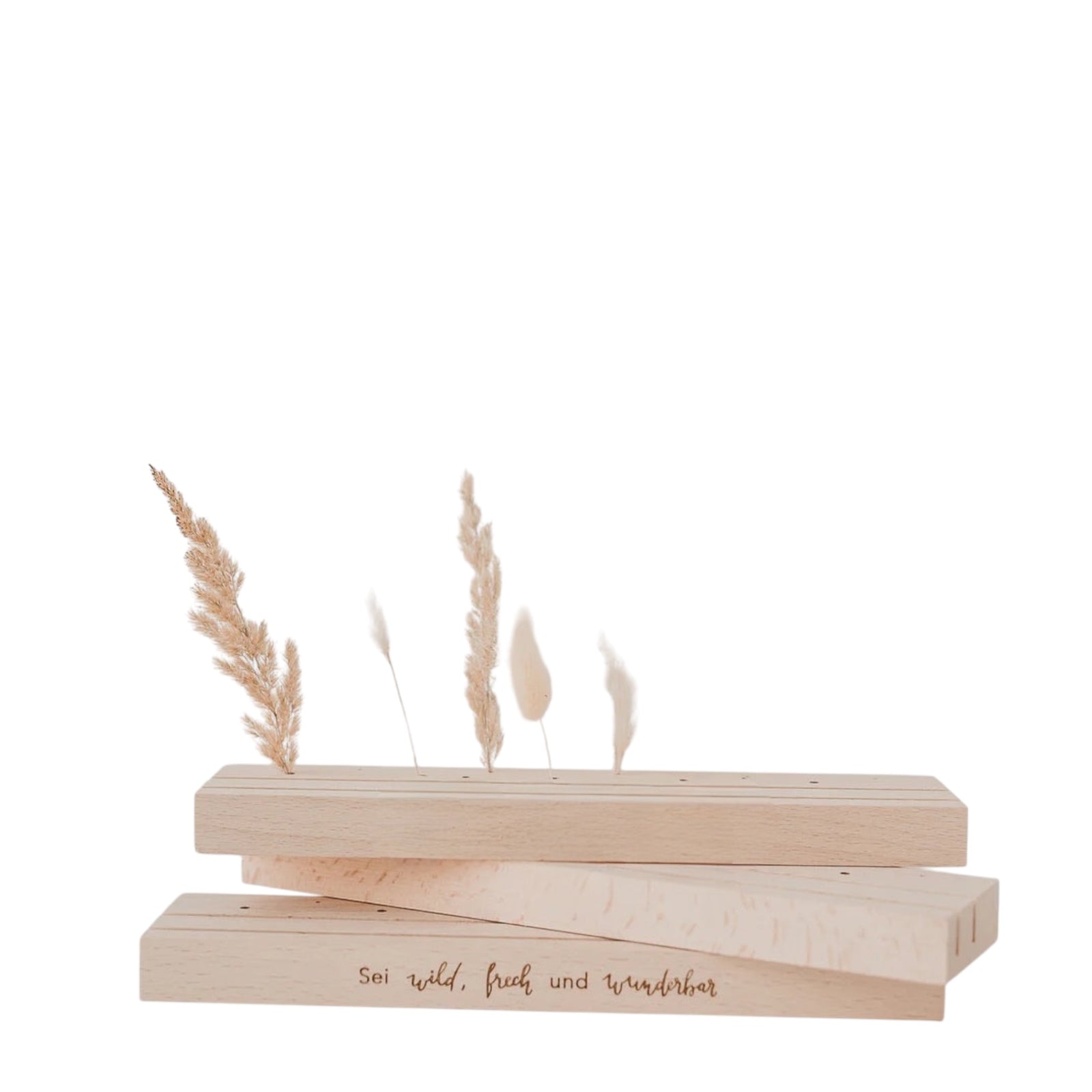 Kartenhalter "WILD FRECH UND WUNDERBAR" 25 cm