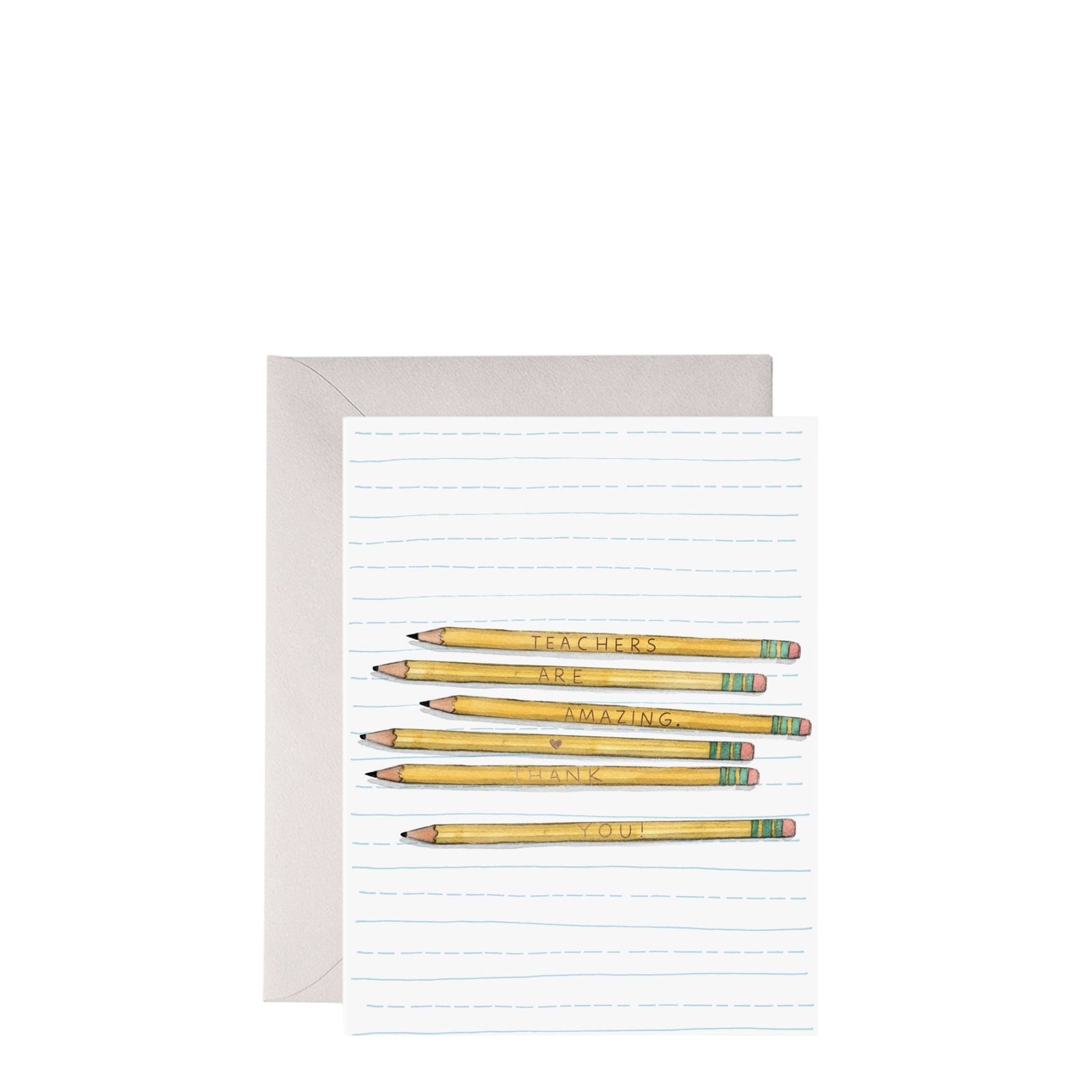 Klappkarte mit Umschlag | LEHRER/- IN