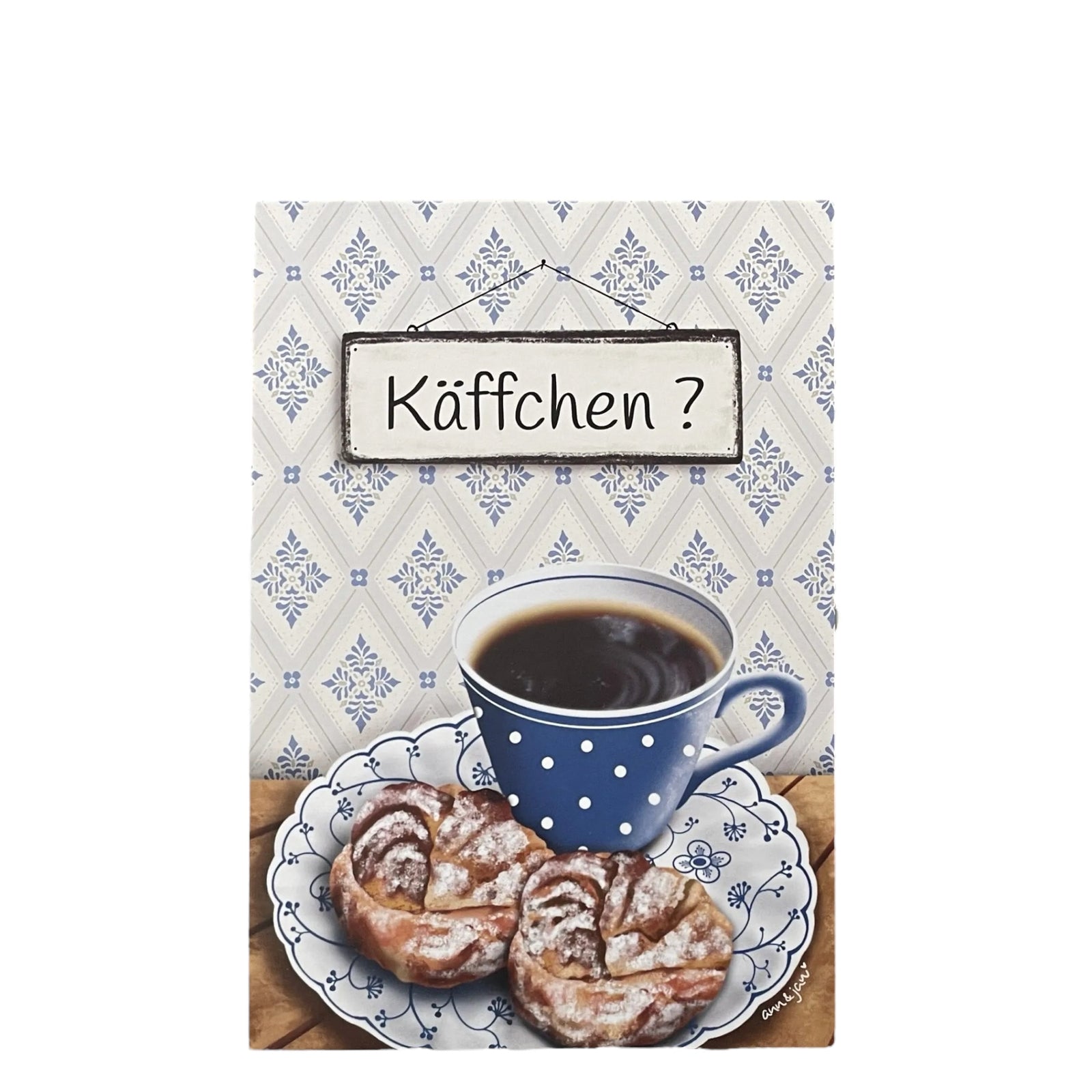 Grosse Postkarte | Käffchen?
