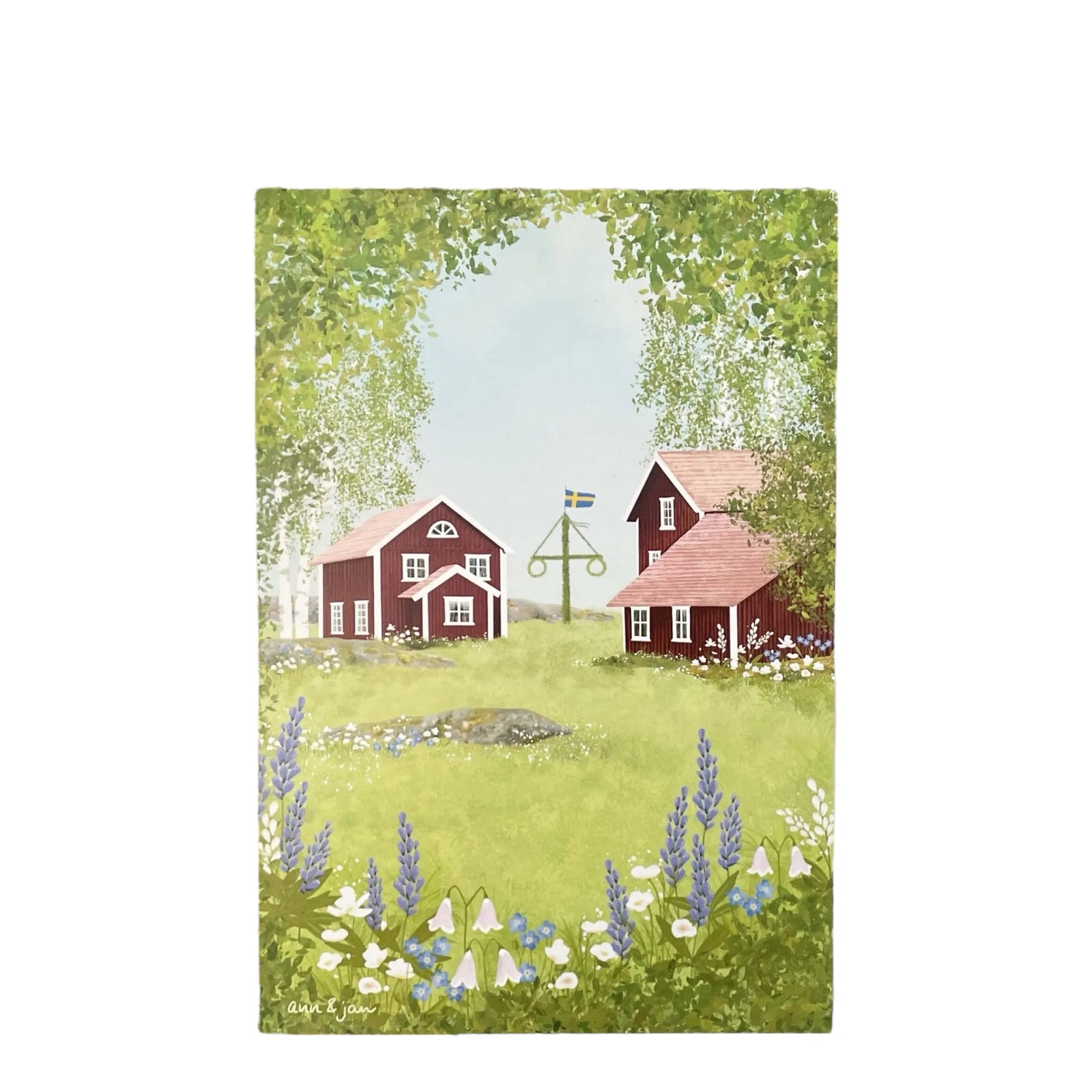 Grosse Postkarte | Midsommar