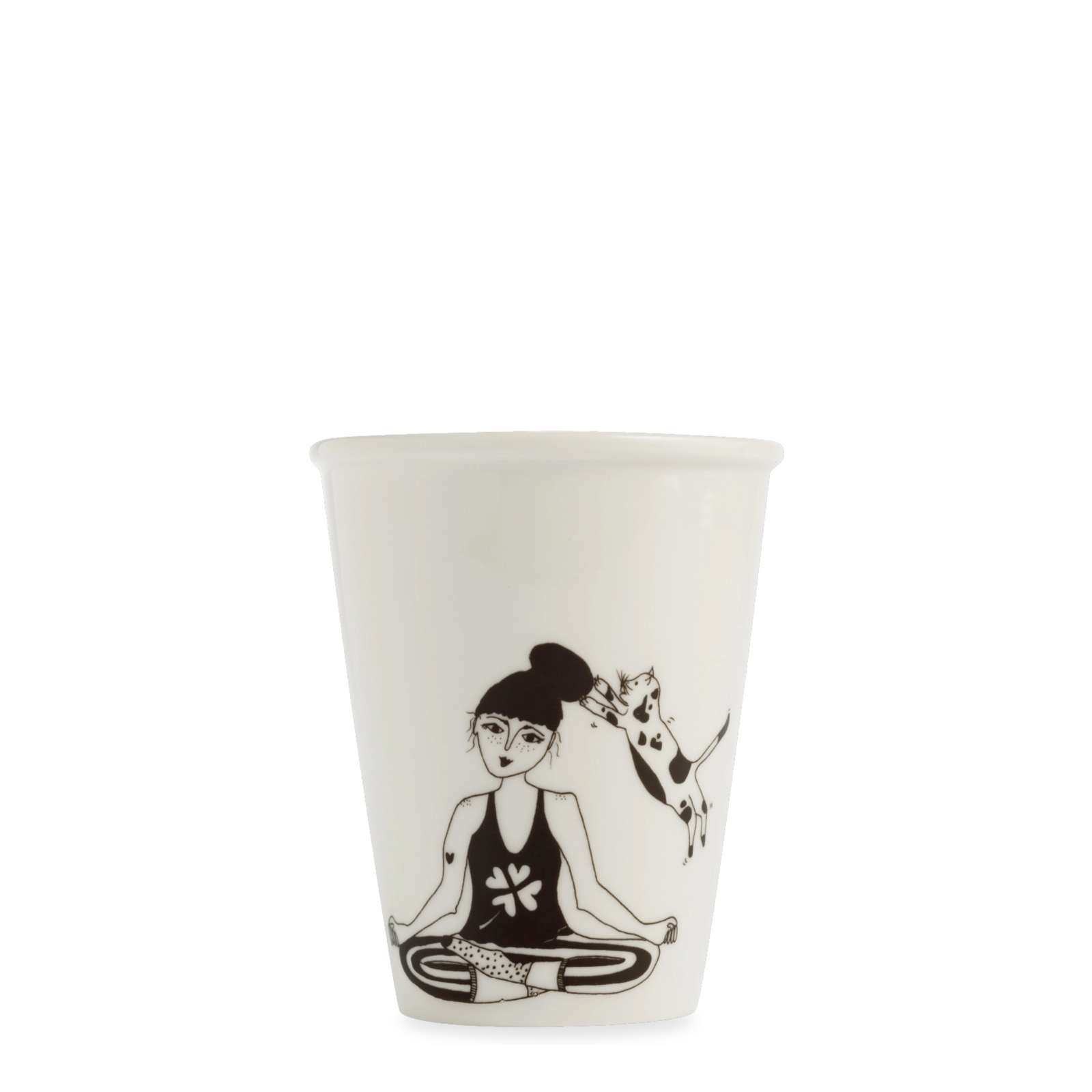 Becher | Zen with cat