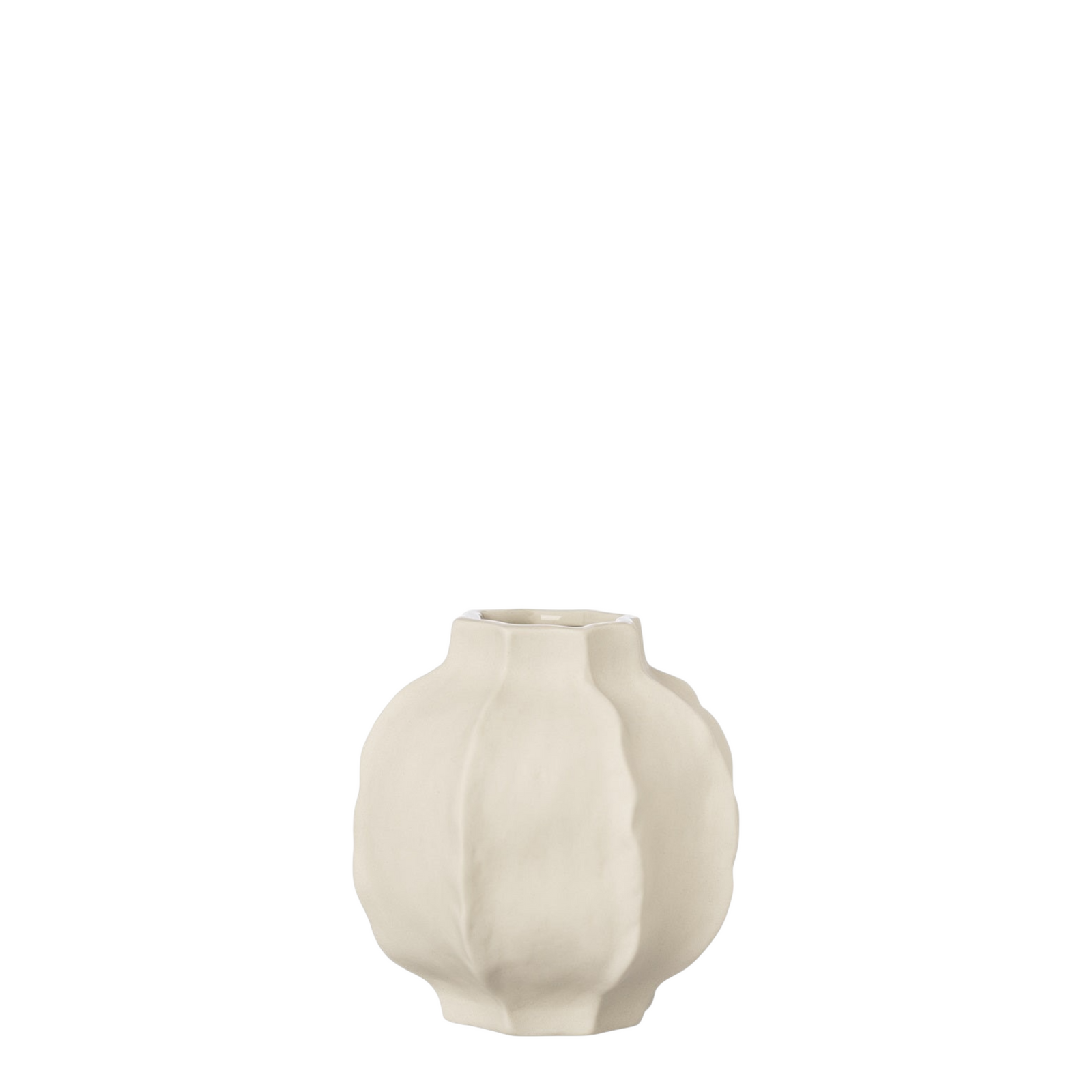 KORALLENVASE | Naturweiss 10 cm