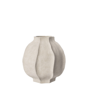 KORALLENVASE | Naturweiss 18 cm